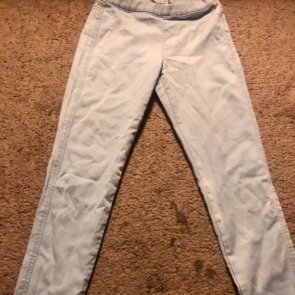 ✨american apparel light washed jeggings